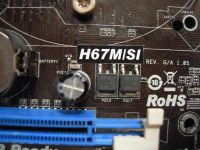Лот: 4409789. Фото: 5. Плата ASRock LGA 1155 H67M / SI...