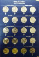 Лот: 2520102. Фото: 5. США 25 центов 1999-2009 гг_квотер...