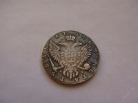 Лот: 809980. Фото: 2. 1 рубль 1754 г.! Серебро!!!. Монеты