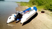 Лот: 4078158. Фото: 3. Лодка ПВХ Аквилон 480 НДНД. Авто, мото, водный транспорт