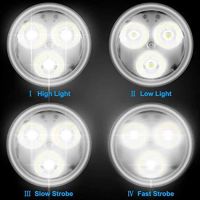 Лот: 16715180. Фото: 6. Велофонарь яркий (габарит) 3 LED...