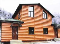 Лот: 3768762. Фото: 3. Сайдинг Блок-Хаус металлический. Строительство и ремонт