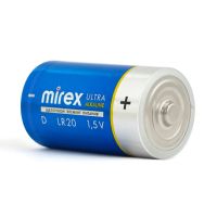 Лот: 25795540. Фото: 3. Батарейка MIREX LR20 / D 1,5V... Бытовая техника