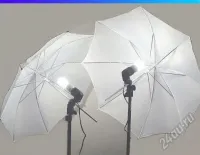 Лот: 928814. Фото: 2. Фотозонт белый на просвет, диаметр... Аксессуары, расходные материалы