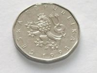 Лот: 16068676. Фото: 3. Монета 2 кроны две Чехия 1993... Коллекционирование, моделизм