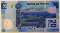 Лот: 21146747. Фото: 2. Мексика 20 песо 2010 пластик. Банкноты