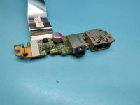 Лот: 16448002. Фото: 2. Б/У плата с разъемами USB. Audio... Радиодетали  (электронные компоненты)