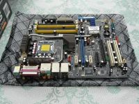 Лот: 2844275. Фото: 2. материнская плата ASUS P5N32-SLI... Комплектующие