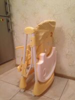 Лот: 8891638. Фото: 2. Стульчик для кормления HAPPY BABY... Кормление и уход, гигиена