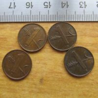 Лот: 23525472. Фото: 5. Монета 1 раппен один 1953; 1954...