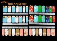 Лот: 4796255. Фото: 3. Новогодние Наклейки для маникюра. Сувениры, подарки