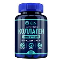 Лот: 23989259. Фото: 3. GLS животный коллаген капс 400мг... Красота и здоровье