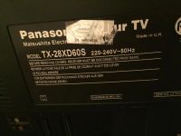 Лот: 8206883. Фото: 3. Телевизор Panasonic quintrix tx-28xd60s... Бытовая техника