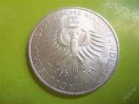 Лот: 2764911. Фото: 2. 5 марок 1968 г.ФРГ,серебро,UNC... Монеты