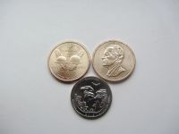 Лот: 7550187. Фото: 5. США 25 центов 2016 г Национальный...