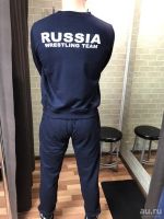 Лот: 9740248. Фото: 2. Костюм asics черный Турция. Спортивная одежда