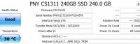 Лот: 10683940. Фото: 2. SSD PNY 240gb cs1311. Комплектующие