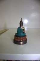 Лот: 7023119. Фото: 3. Статуэтка будда бронза эмаль. Сувениры, подарки
