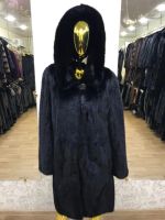 Лот: 11930971. Фото: 3. Шуба Норковая р48/50 blackglama... Одежда, обувь, галантерея