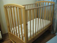 Лот: 14147457. Фото: 2. Кроватка детская из натурального... Детская мебель