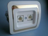 Лот: 4772165. Фото: 2. 🔲🔲 Розетка Makel с/у для двух... Электрооборудование