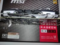 Лот: 17761723. Фото: 3. Видеокарта MSI rx580 8gb. Компьютеры, оргтехника, канцтовары
