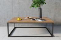 Лот: 24945997. Фото: 3. Журнальный стол LOFTY HOME Роквуд. Мебель