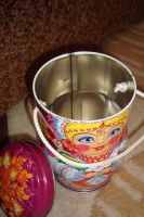 Лот: 3502749. Фото: 3. Жестянная банка для конфет на... Сувениры, подарки