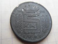 Лот: 19918347. Фото: 2. Бельгия 5 франков 1941 Надпись... Монеты