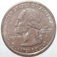 Лот: 10018922. Фото: 2. квотер (25 центов) 2004 год. США... Монеты
