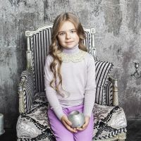 Лот: 9050837. Фото: 3. Комплект(юбка+ водолазка+ ободок... Дети растут