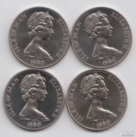 Лот: 2722250. Фото: 2. Мэн 1 крона 1980 Олимпиады (зимняя... Монеты