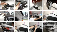 Лот: 3065501. Фото: 4. Дефлектор капота черный Toyota... Красноярск