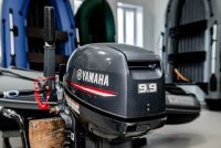 Лот: 25650226. Фото: 3. 2х-тактный лодочный мотор YAMAHA... Авто, мото, водный транспорт