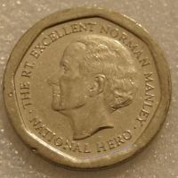Лот: 8950189. Фото: 2. 5 долларов 1996 Ямайка. Монеты