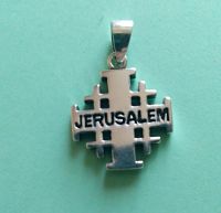 Лот: 19455888. Фото: 2. Крестик из Иерусалима N 3. Ювелирные изделия, бижутерия, часы