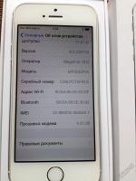 Лот: 5765440. Фото: 5. iPhone 5s 16 gb белый состояние...