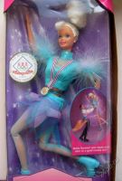 Лот: 5832624. Фото: 2. Кукла Barbie Olympic skater 1997г... Игрушки