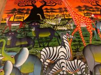 Лот: 13208489. Фото: 3. Африканская картина с Занзибара... Ручная работа