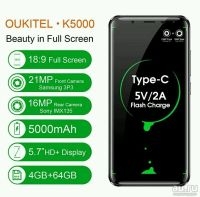 Лот: 10859592. Фото: 3. Oukitel k5000 Новый, в эксплуатации... Красноярск