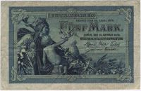 Лот: 1640794. Фото: 2. Германская Империя. 5 марок 1904г... Банкноты