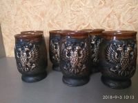 Лот: 12044505. Фото: 2. Графин + стопки. Посуда, кухонная утварь