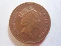 Лот: 7802543. Фото: 2. 1 пенни 1996 Великобритания. Монеты