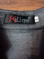 Лот: 3652327. Фото: 3. Блузка темно-серая, р. 44 - 46. Одежда, обувь, галантерея