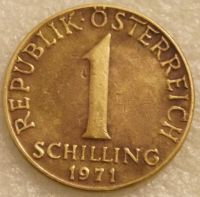 Лот: 9608309. Фото: 2. 1 шиллинг 1971 Австрия. Монеты