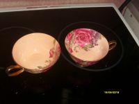Лот: 12138634. Фото: 2. Чайные чашки -розы -золото. Посуда, кухонная утварь