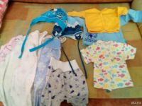 Лот: 10358659. Фото: 2. Пакет детских вещей от 0-3 месяцев. Одежда и аксессуары