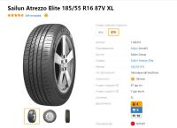 Лот: 20026027. Фото: 5. шины 185/55 R16 Sailun Atrezzo...