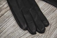 Лот: 6196044. Фото: 4. Мужские кожаные перчатки из натуральной... Красноярск