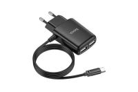 Лот: 22149698. Фото: 2. СЗУ HOCO C82A dual USB port... Аксессуары